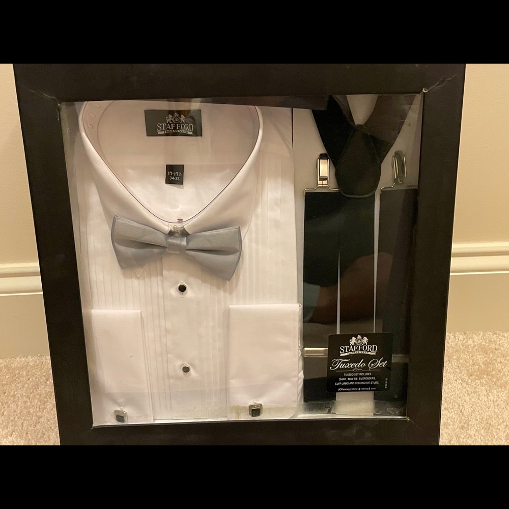 NEw with TAG tuxedo set in the box
